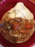 Beef Stew and Mashed Potato Bowl